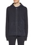 Main View - Click To Enlarge - JAMES PERSE - Vintage French Terry Cotton Zip Hoodie