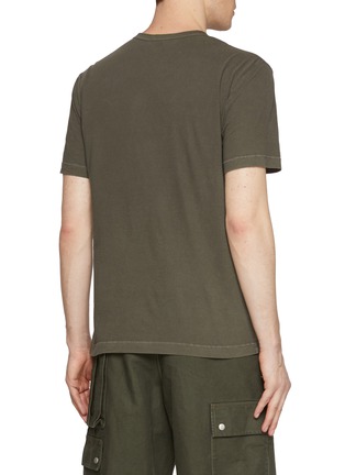 Back View - Click To Enlarge - JAMES PERSE - Lightweight Combed Cotton Jersey T-shirt