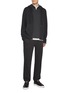Figure View - Click To Enlarge - JAMES PERSE - Vintage French Terry Zip Up Cotton Hoodie