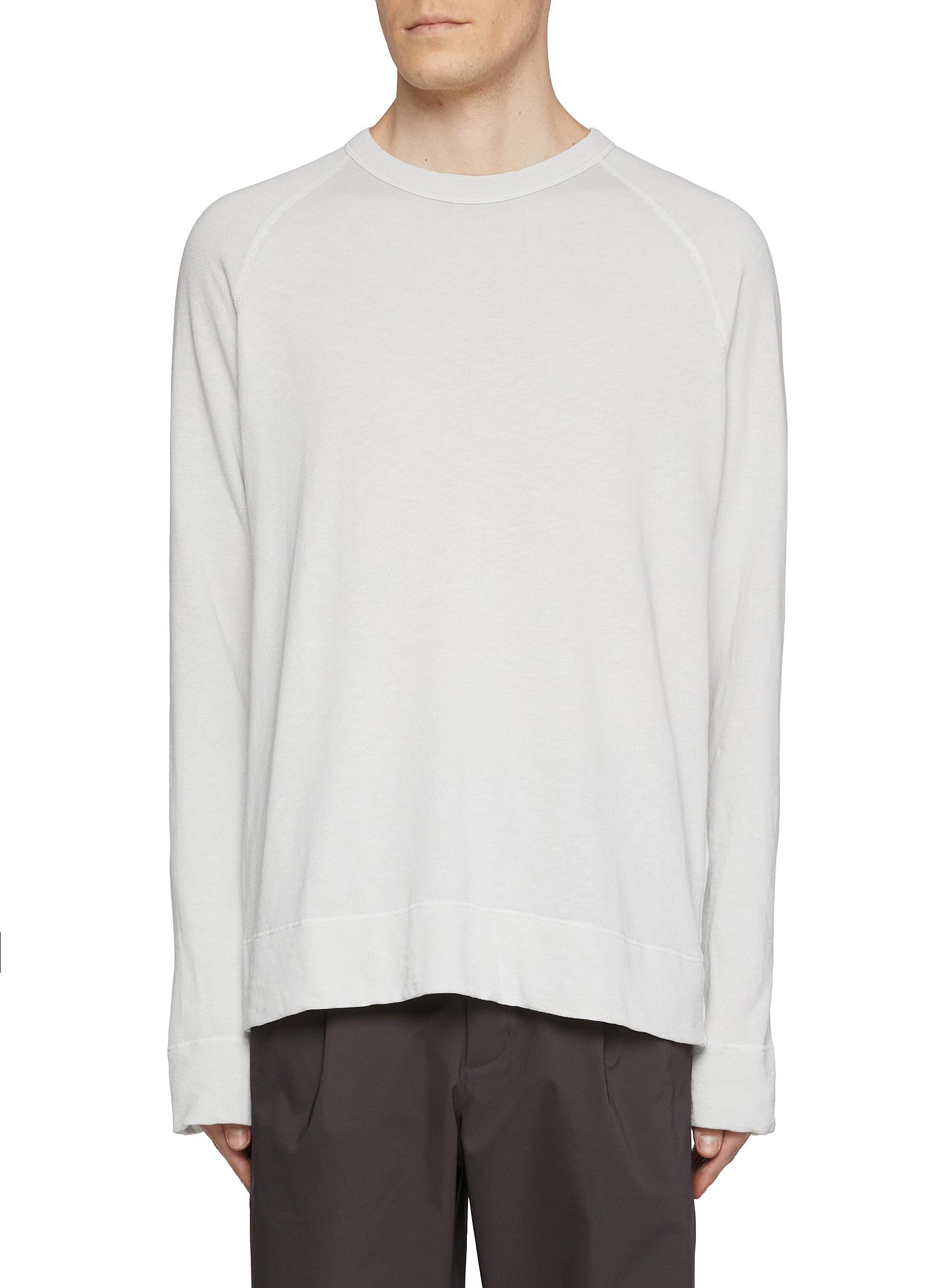 JAMES PERSE Vintage French Cotton Terry Sweatshirt Men Lane Crawford