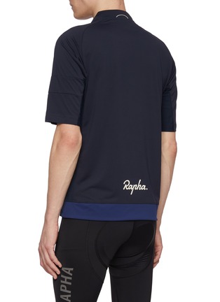 Back View - Click To Enlarge - RAPHA - Explore Zip Neck Technical T-shirt