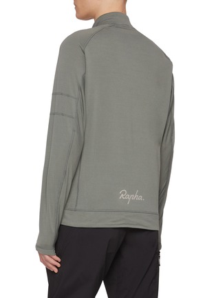 Back View - Click To Enlarge - RAPHA - Explore Half Zip Stand Collar Sweater