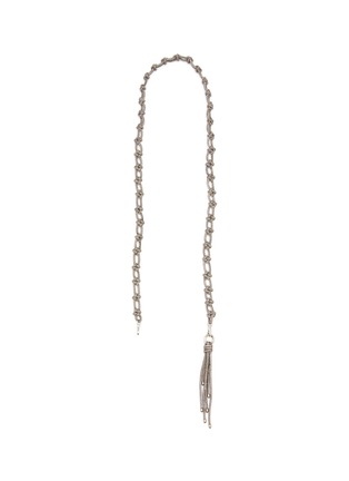 Main View - Click To Enlarge - ROSANTICA ACCESSORIES - Capri Crystal Embellished Phone Strap