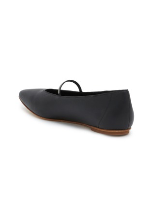  - PEDRO GARCIA  - Tila Crystal Trimmed Leather Ballerina Flats