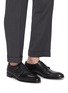 Figure View - Click To Enlarge - TESTONI - Double Monk Strap Leather Sant'eulalia Oxford Shoes