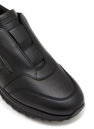 Detail View - Click To Enlarge - TESTONI - Cuneo Leather Men's Sneakers