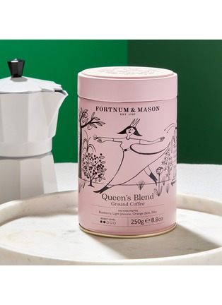 Detail View - Click To Enlarge - FORTNUM & MASON - Queens Blend Ground Coffee Tin 250g