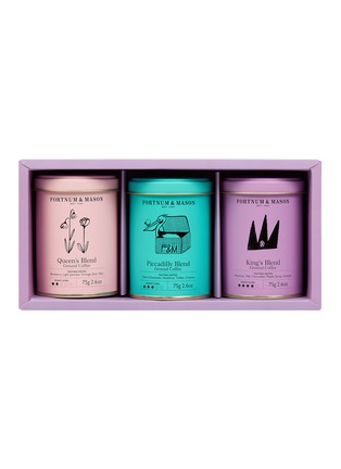 Detail View - Click To Enlarge - FORTNUM & MASON - The House Blends Ground Coffee Selection — Set of 3