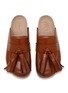 Detail View - Click To Enlarge - JW ANDERSON - Tassel Leather Loafer Mules