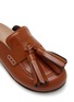 Detail View - Click To Enlarge - JW ANDERSON - Tassel Leather Loafer Mules