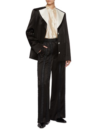 Figure View - Click To Enlarge - EENK - Zuiel Wide Lapel Jacket