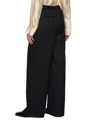 Back View - Click To Enlarge - EENK - Striped Straight Leg Pants