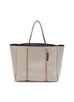 【STATE OF ESCAPE】ツートーンカラー★ Flying Solo tote Flying Solo tote in highlight fleck white – State of Escape