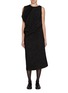 Main View - Click To Enlarge - THE ROW - Daria Asymmetric Lurex Dress