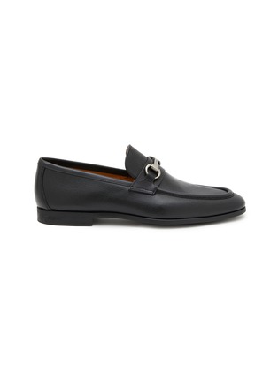 Main View - Click To Enlarge - MAGNANNI - Slip On Leather Loafers