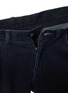 Detail View - Click To Enlarge - ISAIA - Dark Wash Cotton Cashmere Blend Jeans