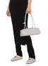 Figure View - Click To Enlarge - ALAÏA - Small Le Teckel Leather Shoulder Bag