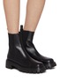 Figure View - Click To Enlarge - STUART WEITZMAN - Emerson Chelsea Leather Booties