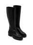 Detail View - Click To Enlarge - STUART WEITZMAN - Soho 35 Leather Knee-High Boots