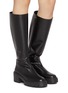 Figure View - Click To Enlarge - STUART WEITZMAN - Soho 35 Leather Knee-High Boots