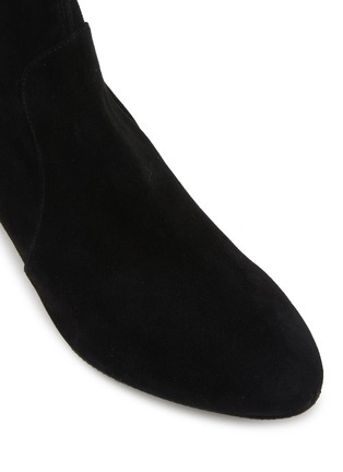 Detail View - Click To Enlarge - STUART WEITZMAN - Yuliana 60 Suede Ankle Boots