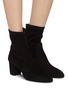 Figure View - Click To Enlarge - STUART WEITZMAN - Yuliana 60 Suede Ankle Boots