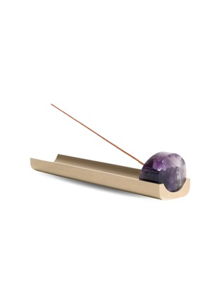 Detail View - Click To Enlarge - GIFT FROM EARTH - Dream Amethyst Incense Holder Set