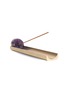 Main View - Click To Enlarge - GIFT FROM EARTH - Dream Amethyst Incense Holder Set