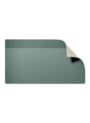 Main View - Click To Enlarge - NATIVE UNION - Desk Mat — Slate Green / Sandstone