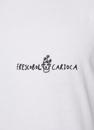  - FRESCOBOL CARIOCA - x John Booth Capsule Rosa Cotton T-shirt