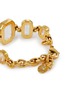 Detail View - Click To Enlarge - GOOSSENS - Stones Crystal Gold Pleated Bracelet