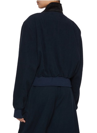 Back View - Click To Enlarge - BONBOM - Maia Cropped Workwear Jacket