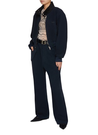 Figure View - Click To Enlarge - BONBOM - Ziva Cotton Workwear Cargo Pants