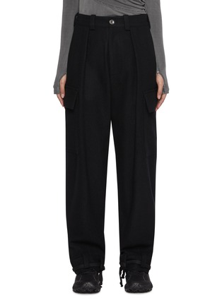 Main View - Click To Enlarge - HYEIN SEO - Pleated Wool Trousers