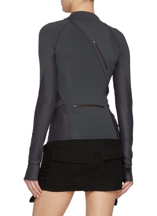 Back View - Click To Enlarge - HYEIN SEO - Zip Detail Track Top