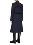 Back View - Click To Enlarge - HYEIN SEO - Ceramic Button Long Wool Coat