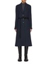 Main View - Click To Enlarge - HYEIN SEO - Ceramic Button Long Wool Coat