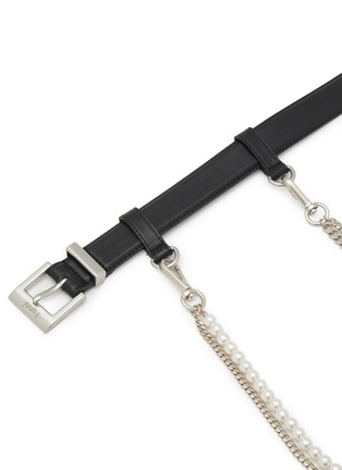 Detail View - Click To Enlarge - JUUN.J - Chain Leather Belt