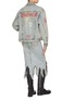 Figure View - Click To Enlarge - WE11DONE - Light Wash Denim Jacket