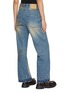 Back View - Click To Enlarge - WE11DONE - Distressed Medium Wash Jeans