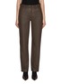 Main View - Click To Enlarge - TOTEME - Five Pocket Leather Trousers