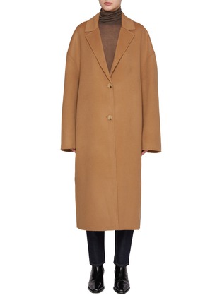 Main View - Click To Enlarge - TOTEME - Doublé Wool Cocoon Coat