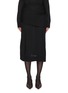 Main View - Click To Enlarge - TOTEME - Draped Fine Wool Silk Knit Skirt