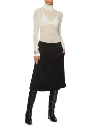 Figure View - Click To Enlarge - TOTEME - Slubbed Turtleneck Top