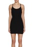 Main View - Click To Enlarge - ÉTERNE - Tank Ribbed Mini Dress