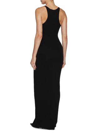 Back View - Click To Enlarge - ÉTERNE - Tank Ribbed Maxi Dress