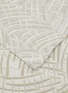 Detail View - Click To Enlarge - FRETTE - Luxury Grove Bedspread — Milk/Nature