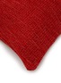 Detail View - Click To Enlarge - FRETTE - Small String Cushion Cover — Garnet Red