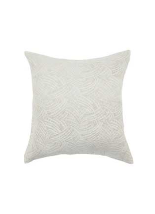 Main View - Click To Enlarge - FRETTE - Luxury Grove Cushion Cover — Milk/Nature