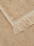 Detail View - Click To Enlarge - FRETTE - Oasis Beach Towel — Stone/Black